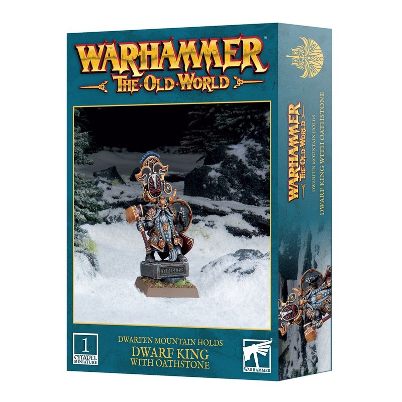 Dwarfen Mountain Holds: Dwarf King with Oathstone