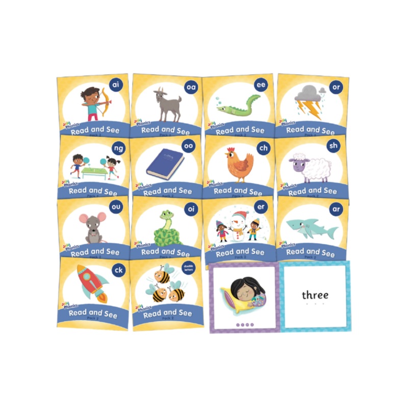 Jolly Phonics Read and See, Pack 2 New Edition