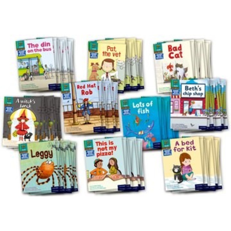 Read Write Inc. Phonics Book Bag Books: Green Set 1 Book Bag Books (Pack of 100)