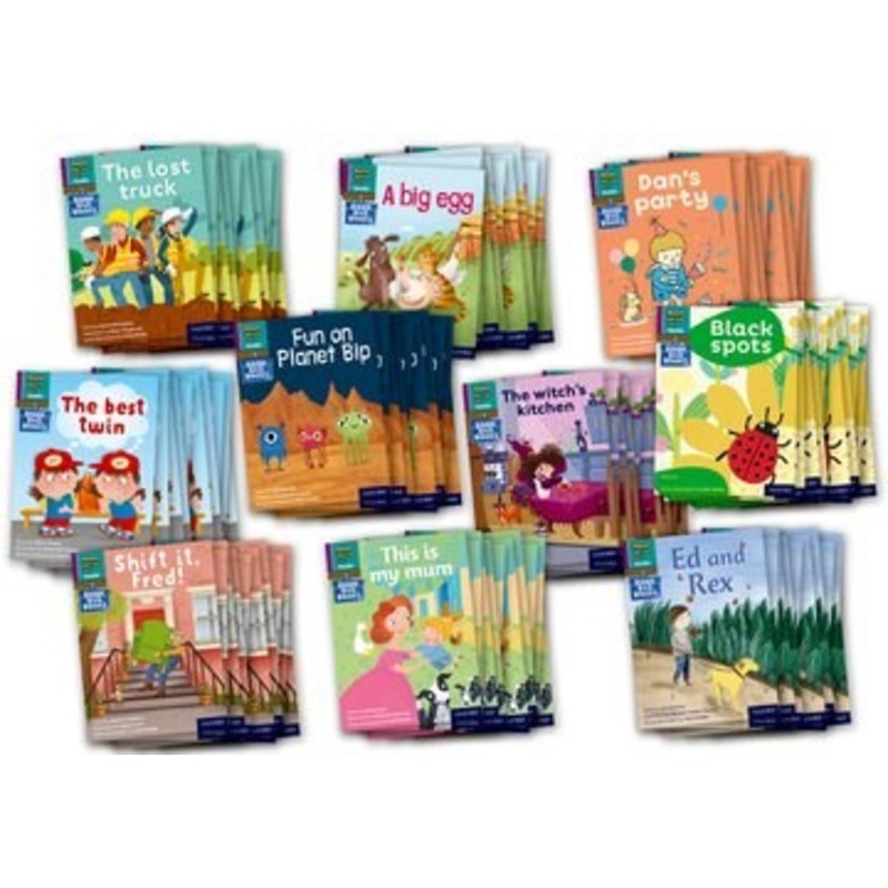 Read Write Inc. Phonics Book Bag Books: Purple Set 2 Book Bag Books (Pack of 100)