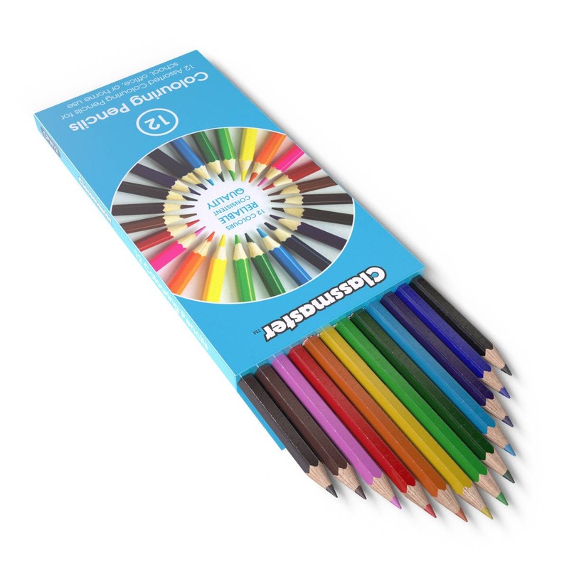 Colouring Pencils  Assorted (12 colours)