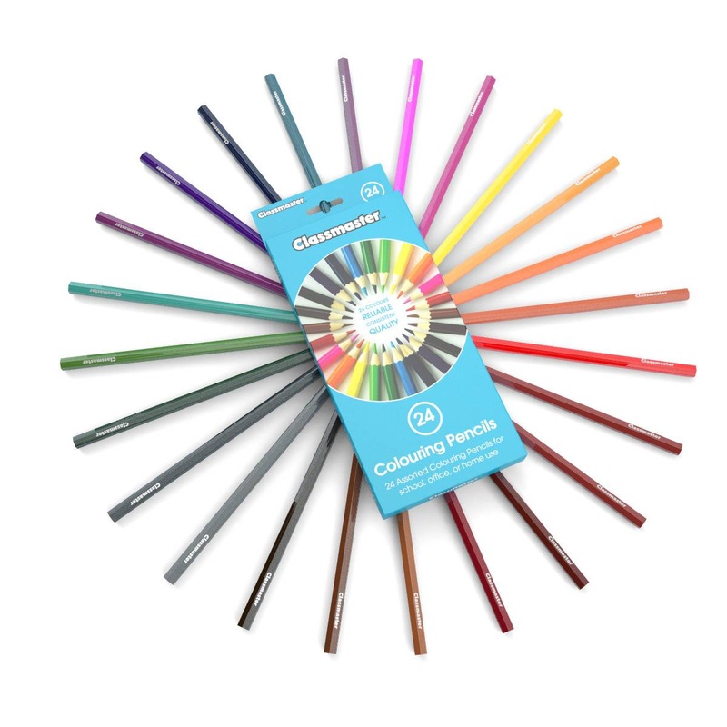 Colouring Pencils  Assorted (24 colours)