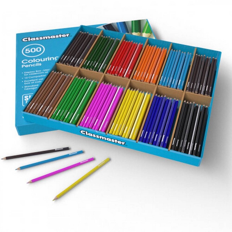 Colouring Pencils  Assorted in Display Box