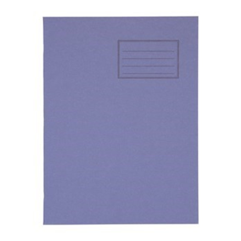 A4+ Exercise Book 80 Page, Plain, Blue- Pack of 50