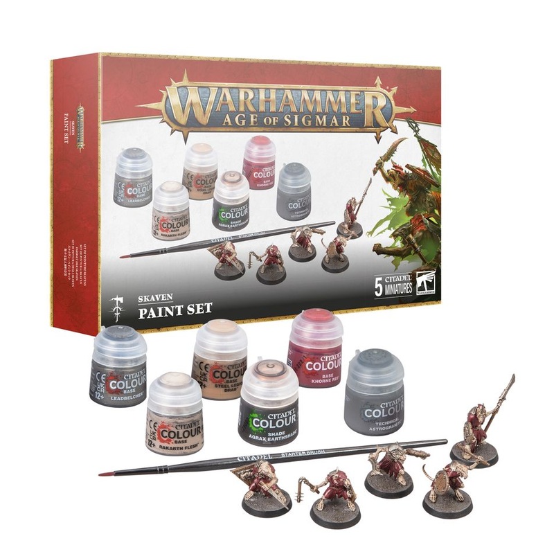 AOS Skaven + Paint Set (CAN/POL/SCAND)
