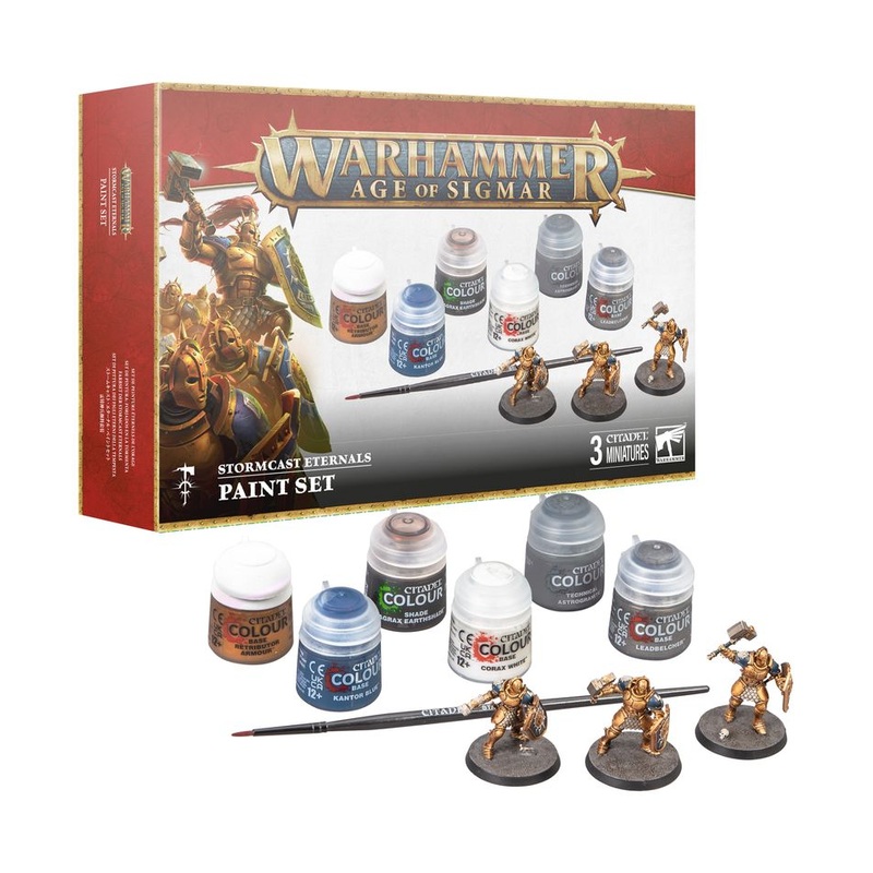 AOS Stormcast + Paint Set (CAN/POL/SCAND)