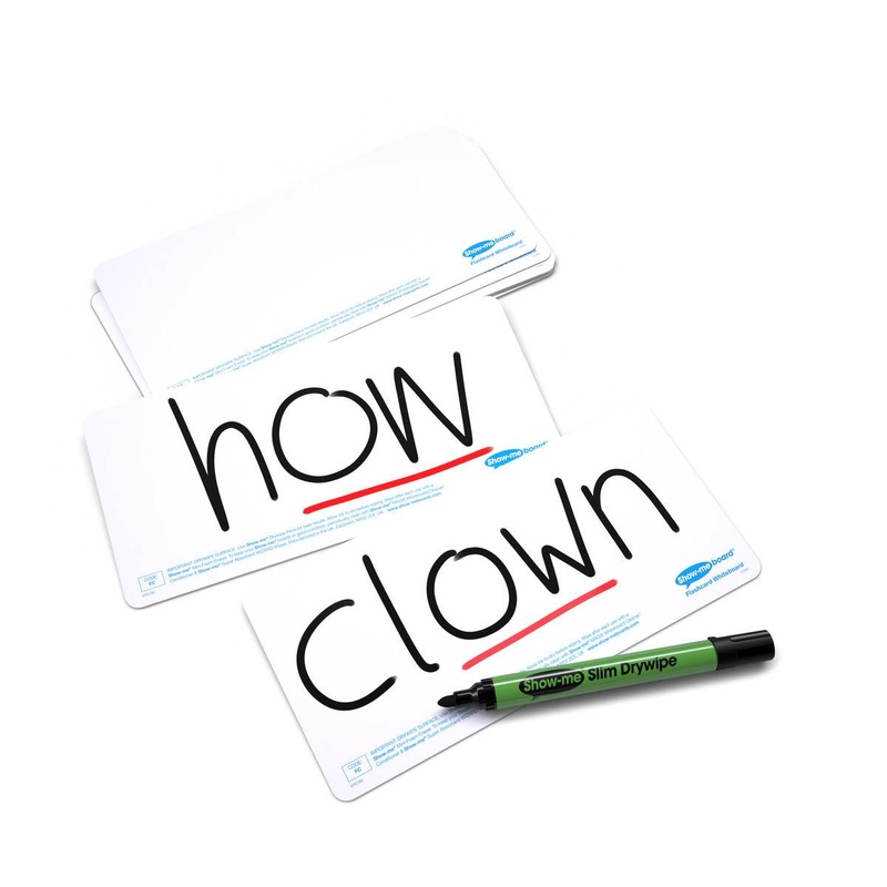 Show-Me Drywipe Flashcards Pack of 10