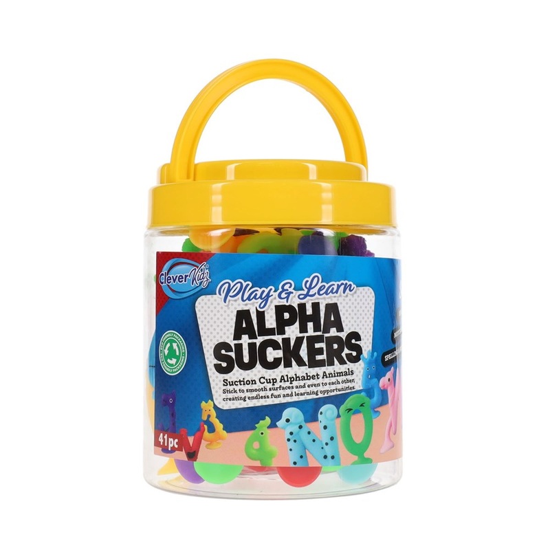 Alphabet Suckers Tub of 41