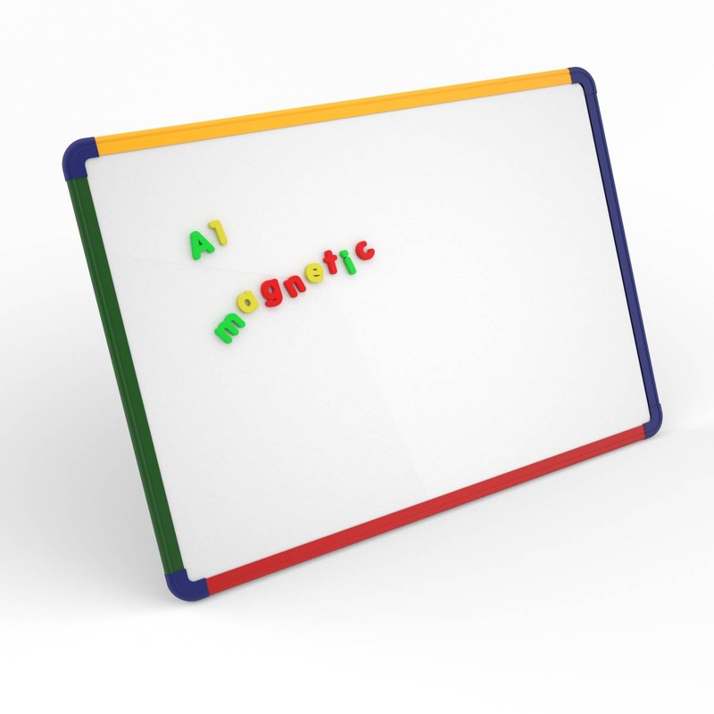 Magnetic Drywipe Framed Board  Gridded / Plain, A1