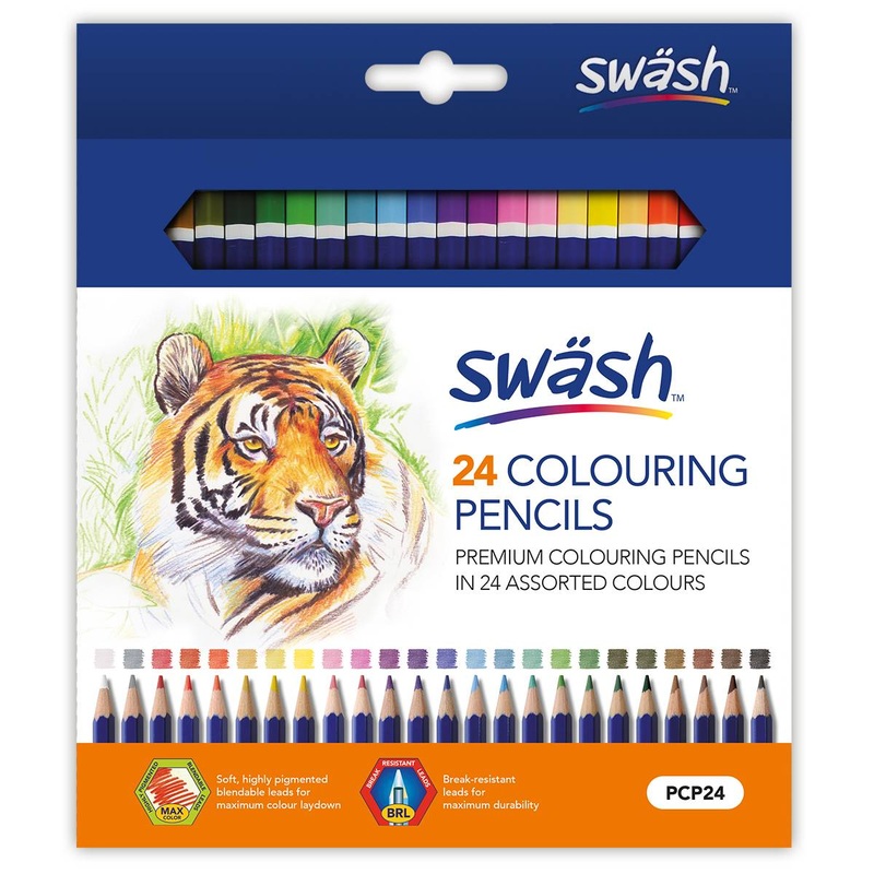 Premium Assorted Colouring Pencils  Pack of 24