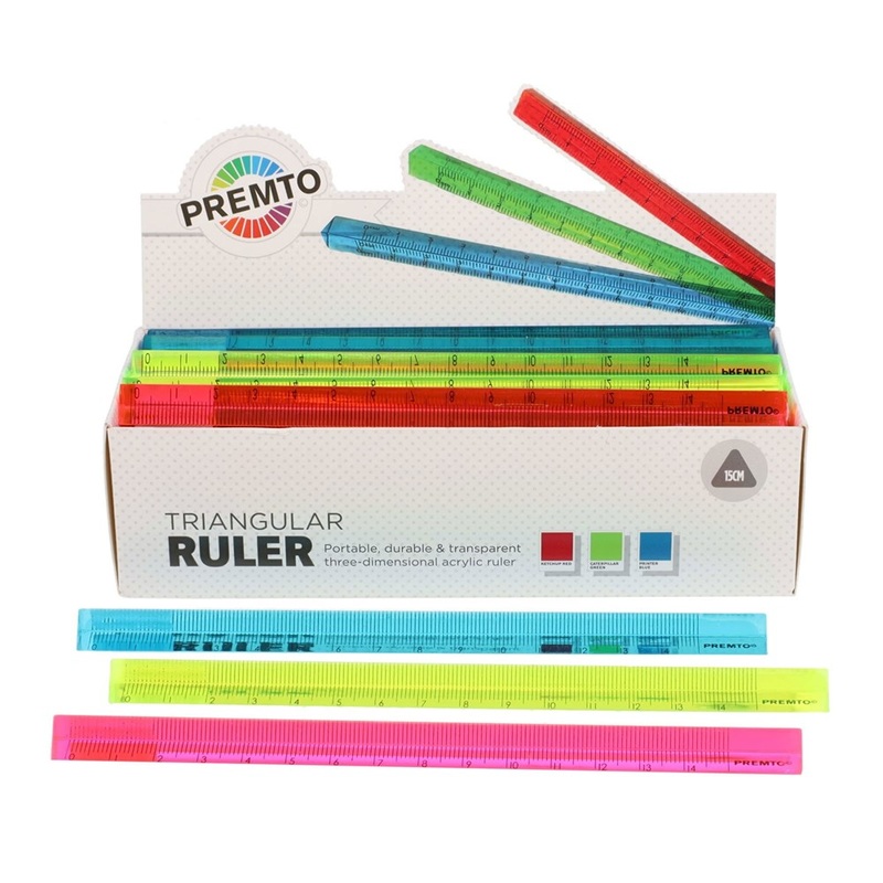 Triangular Ruler 15cm