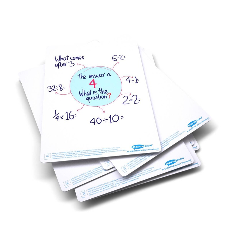 A4 Plain SUPERTOUGH Drywipe Boards