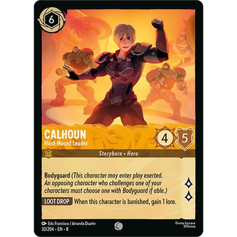 Calhoun – Hard-Nosed Leader (32/204) [Reign of Jafar] (ONLINE ORDER ONLY)