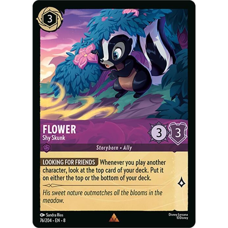 Flower – Shy Skunk (76/204) [Reign of Jafar] (ONLINE ORDER ONLY)