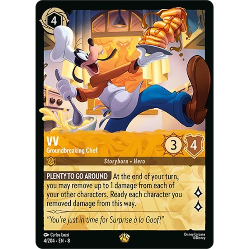 Goofy – Groundbreaking Chef (4/204) [Reign of Jafar] (ONLINE ORDER ONLY)