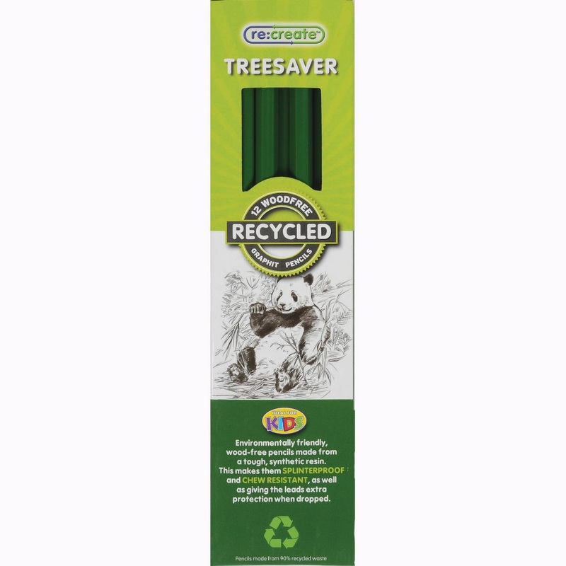 Graphite Pencils, Treesaver Recycled  HB