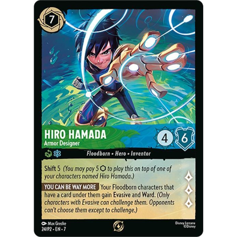 Hiro Hamada – Armor Designer (Store Championship) (Participant) (24) [Promo Cards] (ONLINE ORDER ONLY)