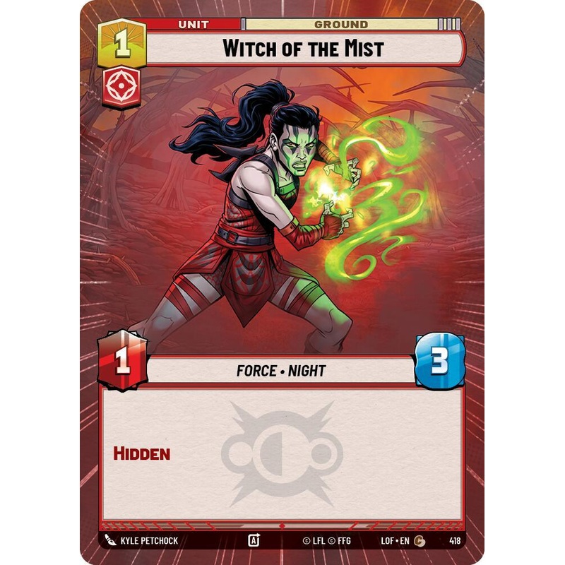 Witch of the Mist (418) (Hyperspace) (418) [Legends of the Force] (ONLINE ORDER ONLY)