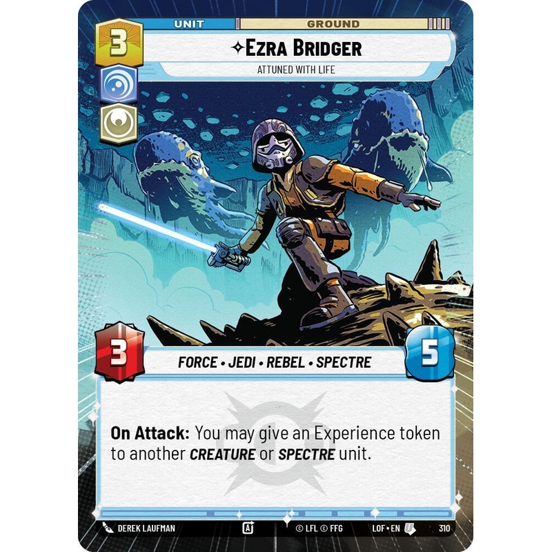 Ezra Bridger (310) – Attuned With Life (Hyperspace) (310) [Legends of the Force] (ONLINE ORDER ONLY)