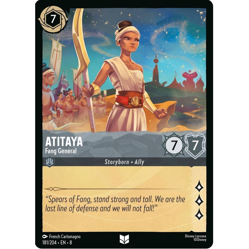 Atitaya – Fang General (181/204) [Reign of Jafar] (ONLINE ORDER ONLY)