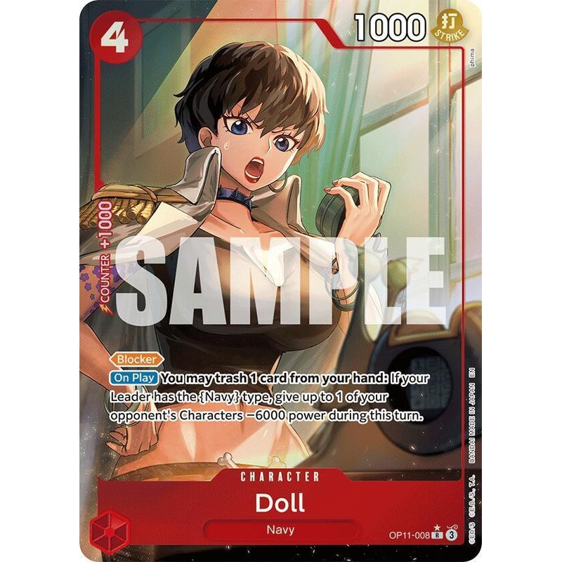 Doll (Alternate Art) [A Fist of Divine Speed] (ONLINE ORDER ONLY)