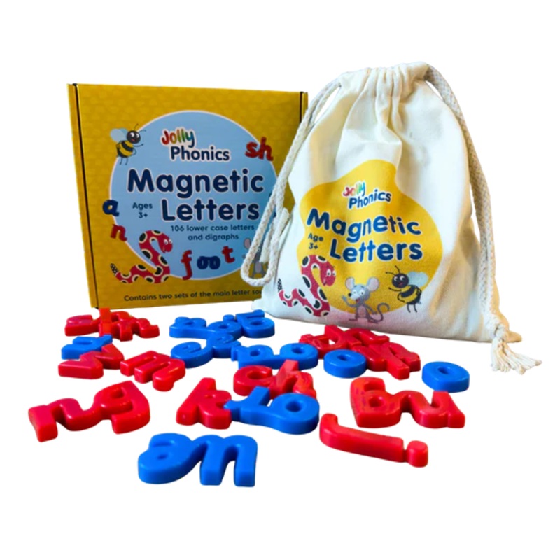 Jolly Phonics Magnetic Letters (Bag of 106)  NEW ED