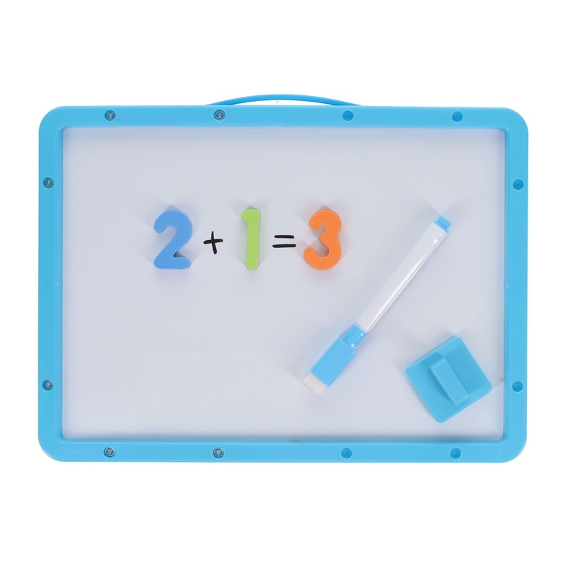 Magnetic Numbers Learning Set with Double-Sided Whiteboard