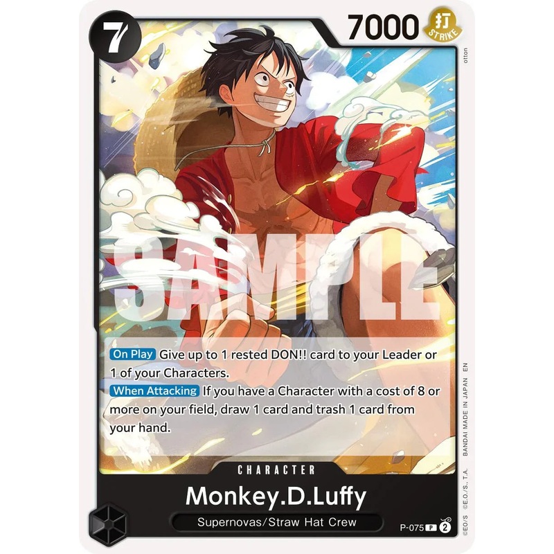 Monkey.D.Luffy (P-075) (Reprint) [Premium Booster -The Best- Vol. 2] (ONLINE ORDER ONLY)