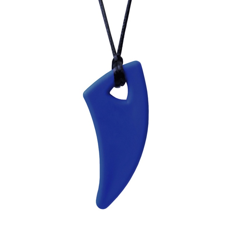 ARKs Saber Tooth Chew Necklace  Dark Blue, Standard