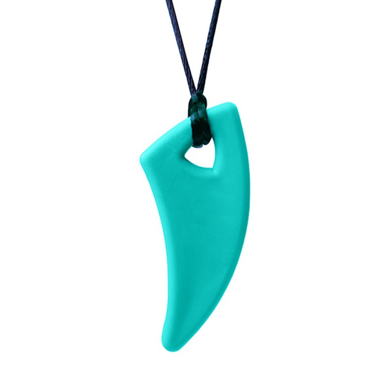 ARKs Saber Tooth Chew Necklace Teal XT  Medium