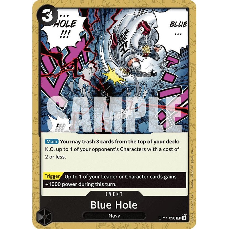 Blue Hole [A Fist of Divine Speed] (ONLINE ORDER ONLY)