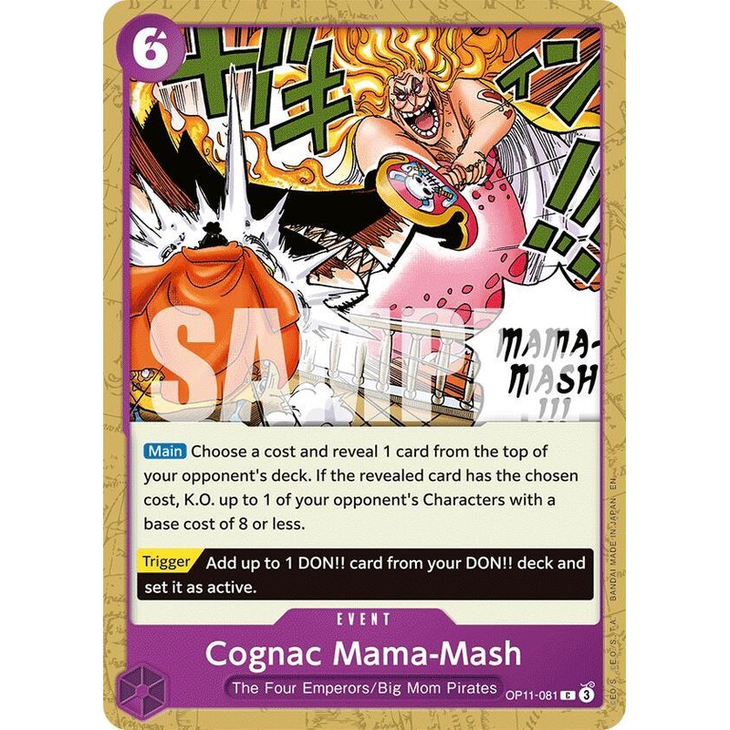 Cognac Mama-Mash [A Fist of Divine Speed] (ONLINE ORDER ONLY)