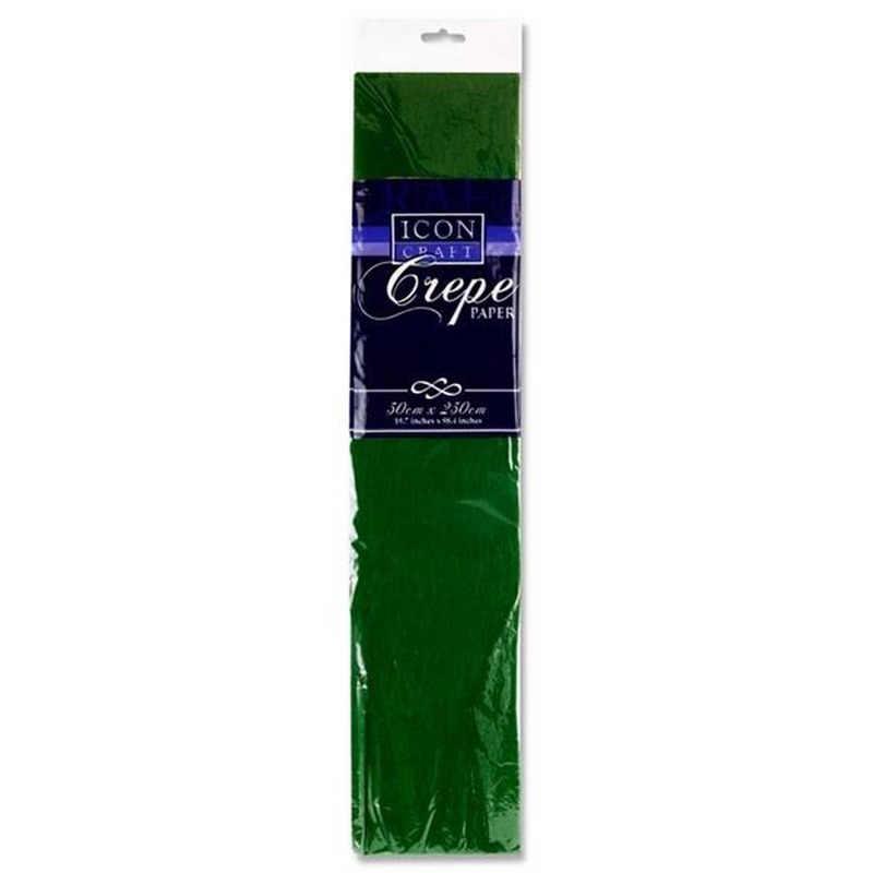 Crepe Paper  Dark Green