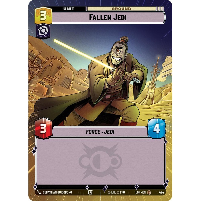 Fallen Jedi (494) (Hyperspace) (494) [Legends of the Force] (ONLINE ORDER ONLY)