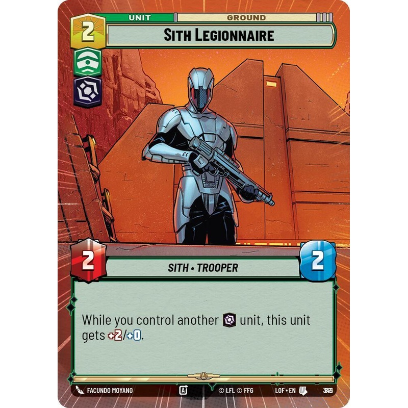 Sith Legionnaire (821) (Hyperspace Foil) (821) [Legends of the Force] (ONLINE ORDER ONLY)