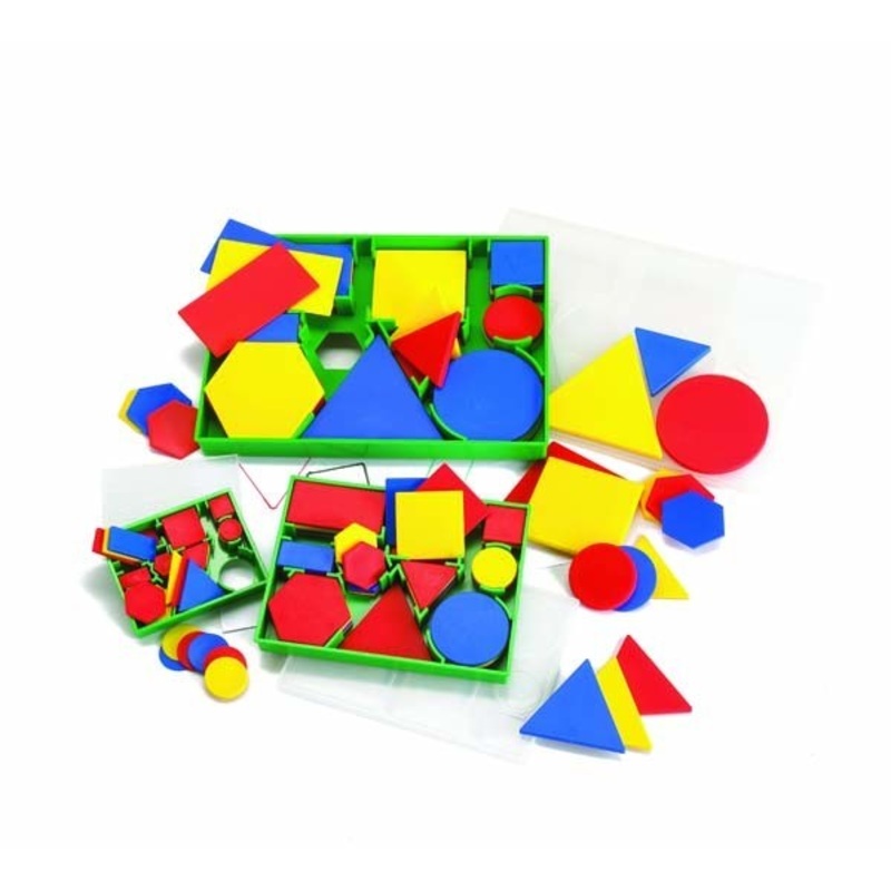 Attribute Blocks Desk Set in Plastic Storage Tray