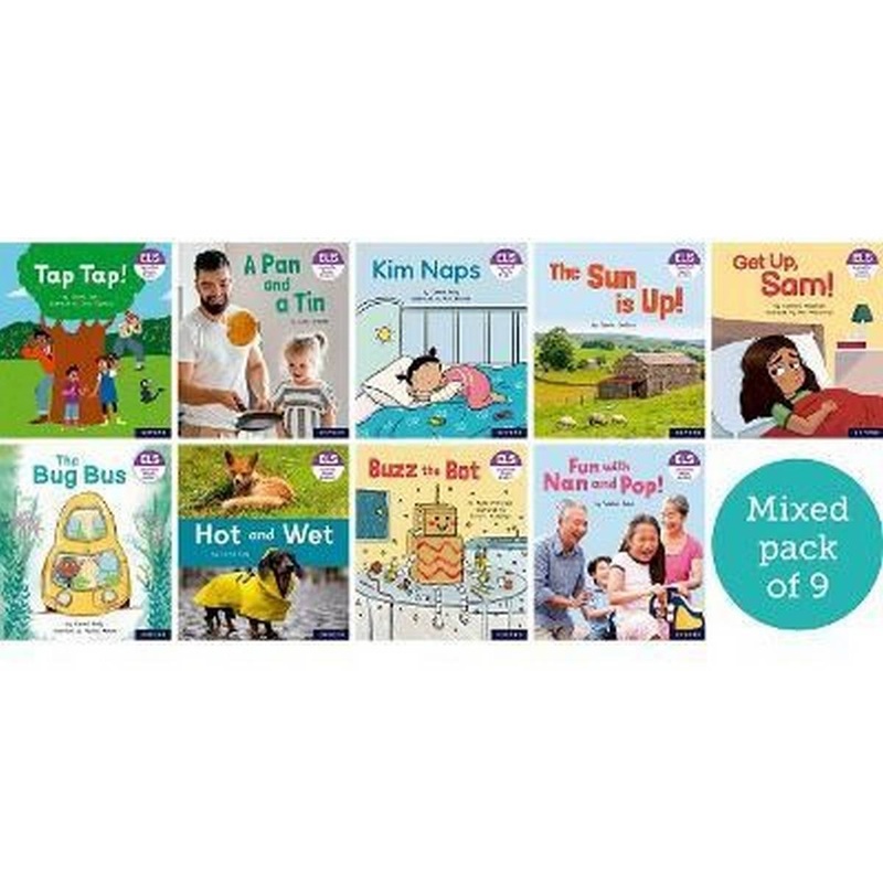 Essential Letters and Sounds: Essential Phonic Readers: Oxford Reading Levels 1-2: Mixed Pack of 9
