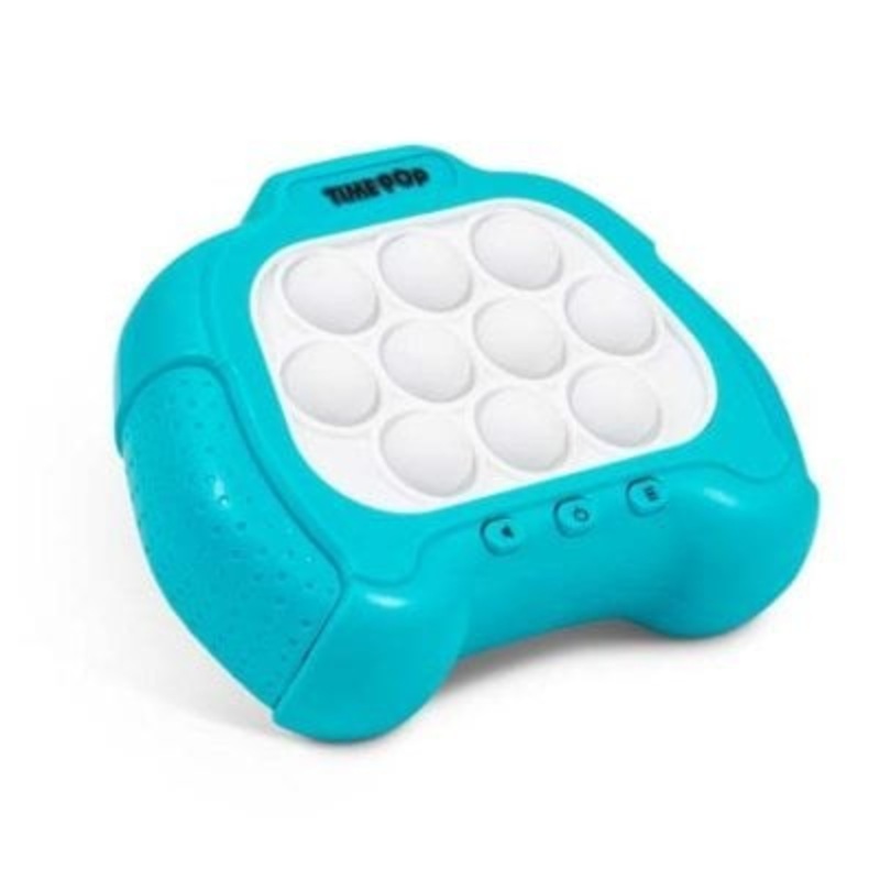 Light Up Push Popper Game  Blue