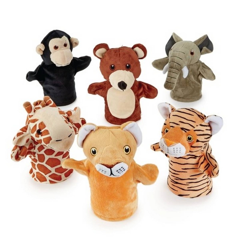 My First Puppets  Wildlife  Pack of 6