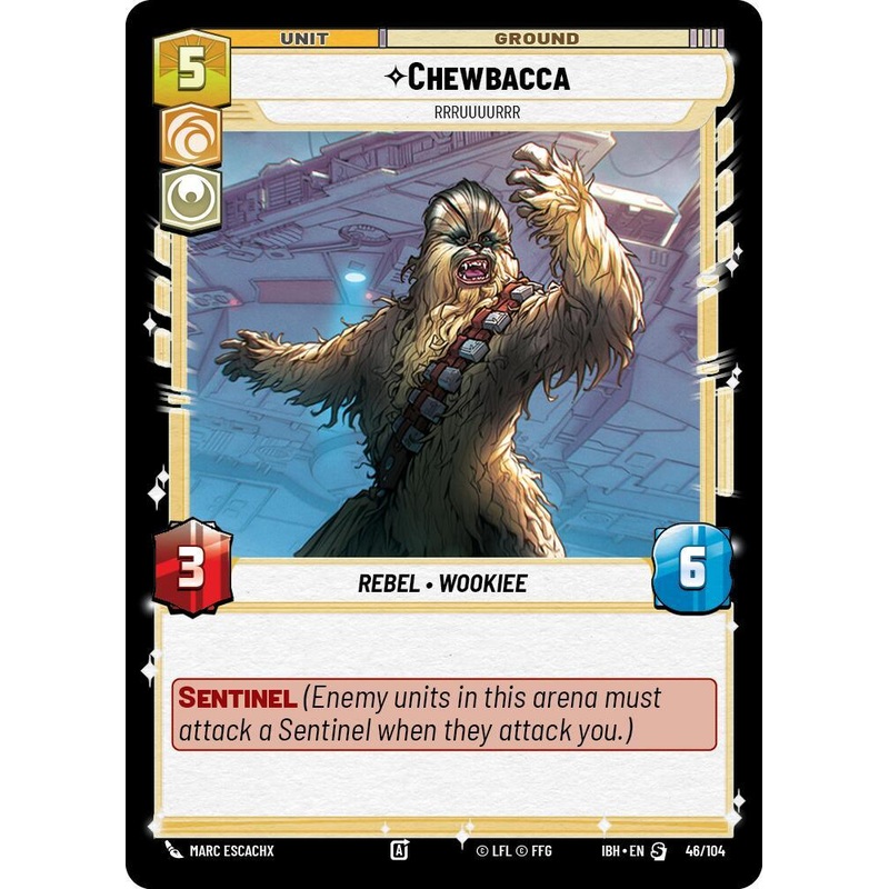 Chewbacca (46/104) – Rrruuuurrr (46/104) [Intro Battle: Hoth] (ONLINE ORDER ONLY)