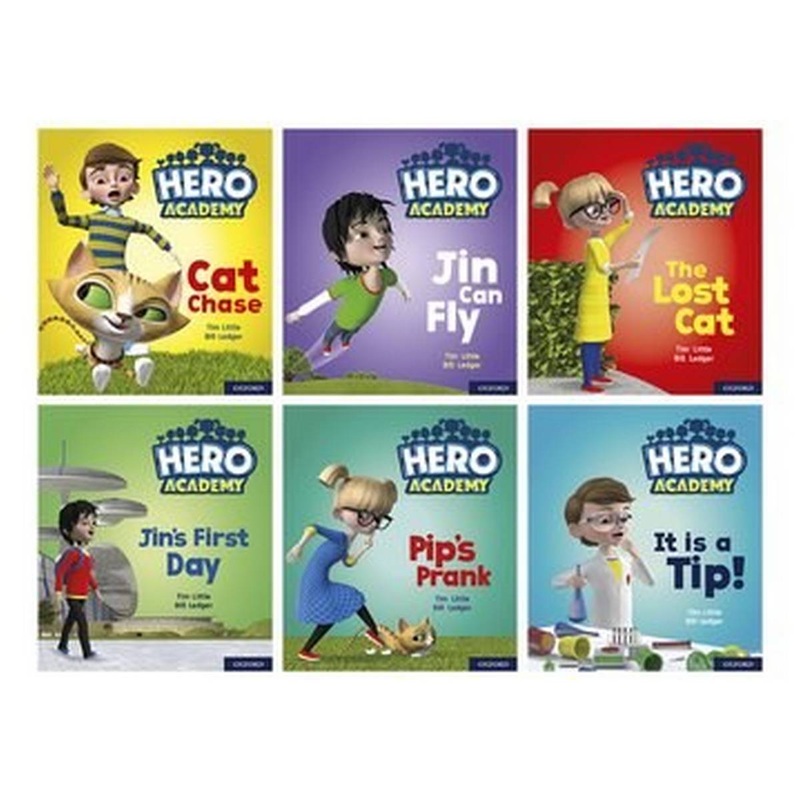 Hero Academy: Oxford Level 1/1+, Lilac/Pink Book Band: Mixed pack