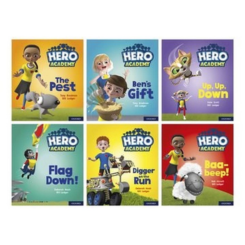Hero Academy: Oxford Level 4, Light Blue Book Band: Mixed pack
