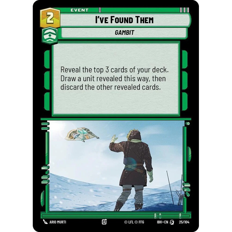 I’ve Found Them (25/104) (25/104) [Intro Battle: Hoth] (ONLINE ORDER ONLY)