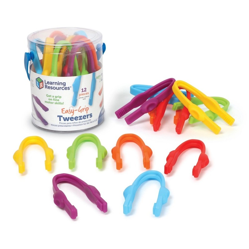 Learning Resources Easy Grip Preschool Tweezers