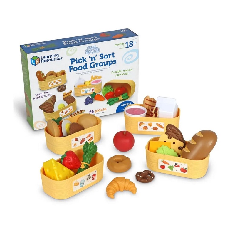 Learning Resources New Sprouts Pick n Sort Food Groups