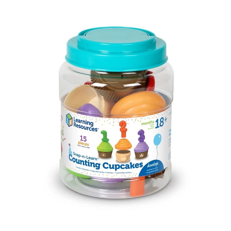 Learning Resources Snap-n-Learn Counting Cupcakes