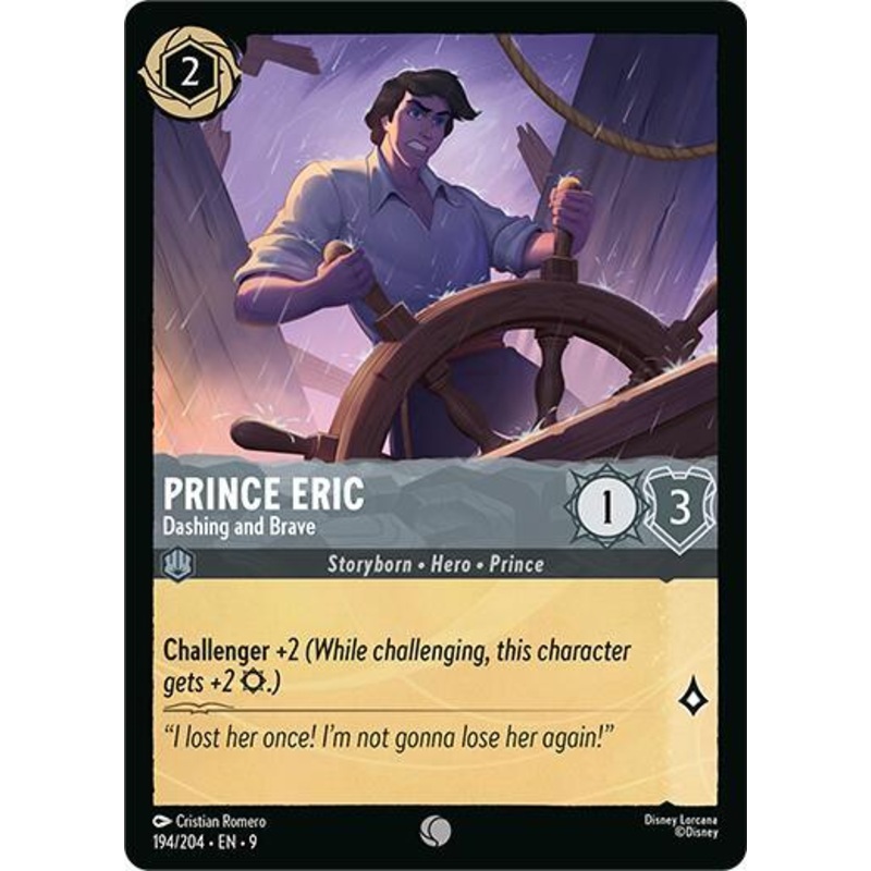 Prince Eric – Dashing and Brave (194/204) [Fabled] (ONLINE ORDER ONLY)