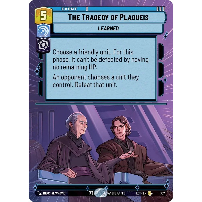 The Tragedy of Plagueis (307) (Hyperspace) (307) [Legends of the Force] (ONLINE ORDER ONLY)
