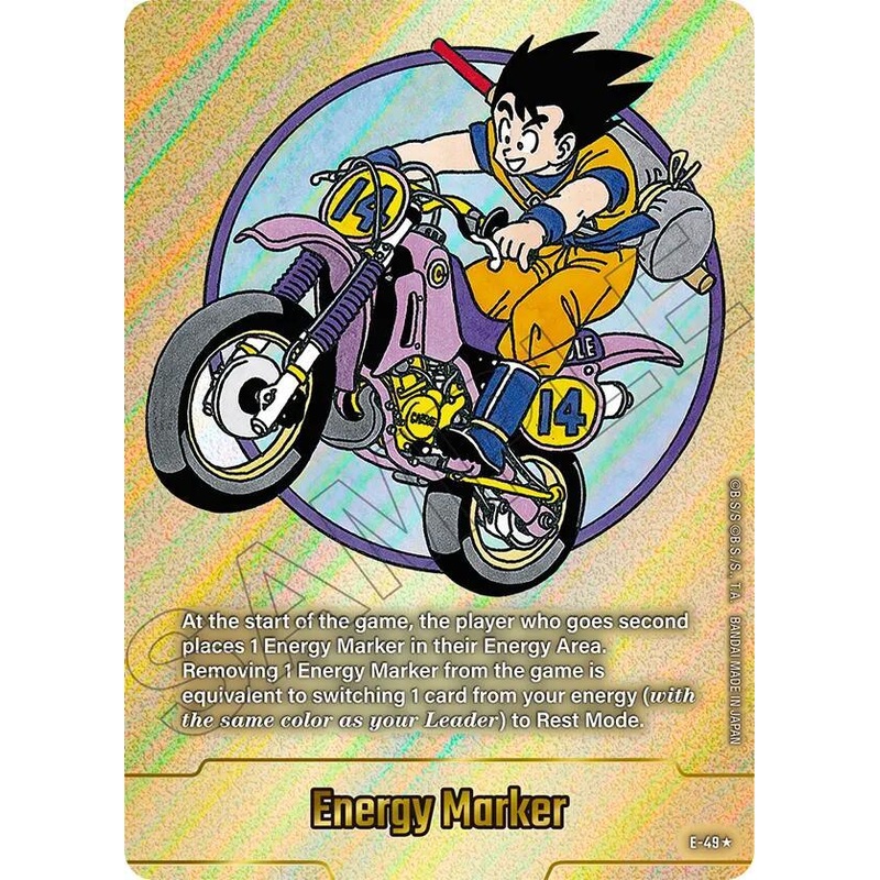Energy Marker (E-49) (Gold) [Fusion World Energy Markers] (ONLINE ORDER ONLY)