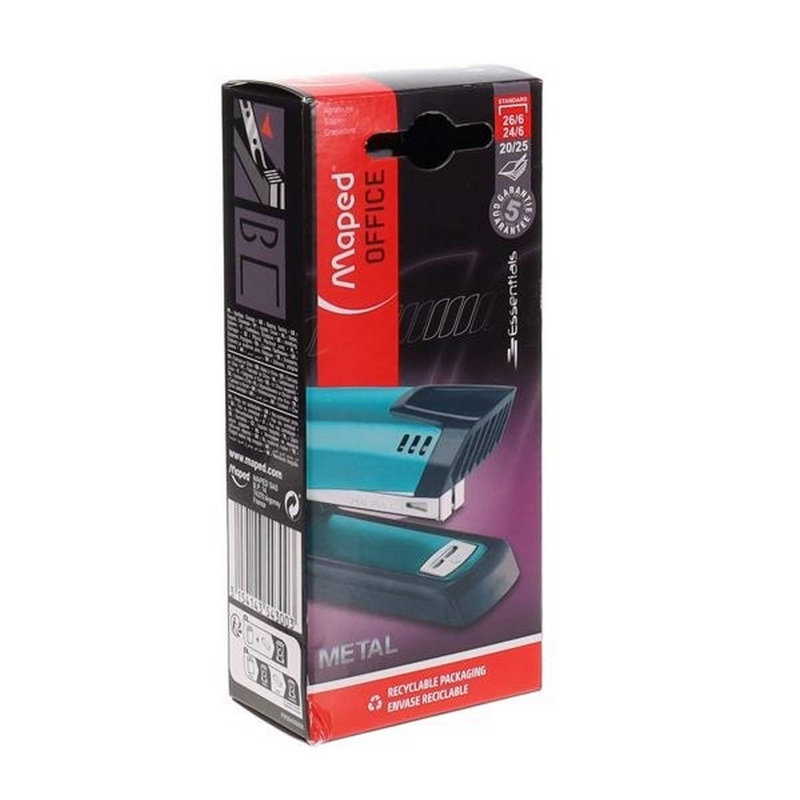 Essentials 26/6 Full Strip Metal Stapler